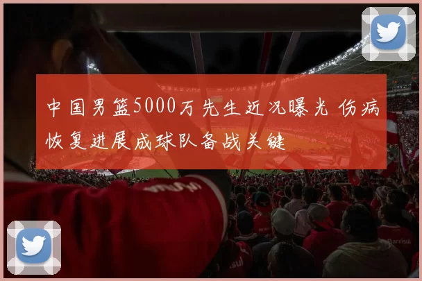 中国男篮5000万先生近况曝光 伤病恢复进展成球队备战关键
